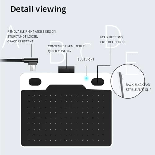 Graphics Drawing Tablet - 155 x 100mm 8192 Levels