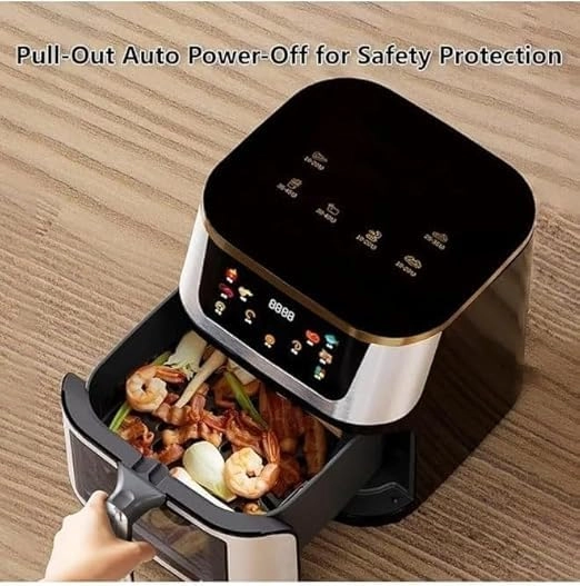 Digital Air Fryer With Viewing Window Af-5800