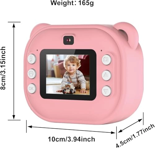 19ABG2 - Wireless Instant Camera Printer Rechargeable