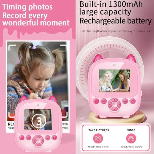 P1 - 32GB Instant Camera Photo Printer