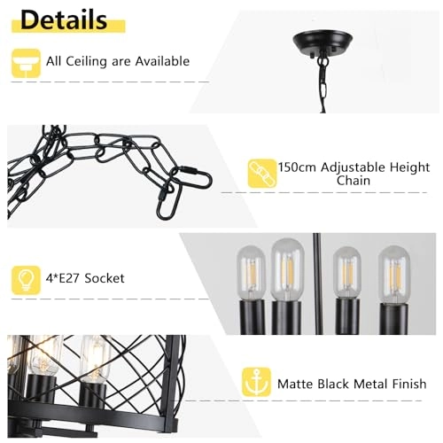 Modern Chandelier - 150cm