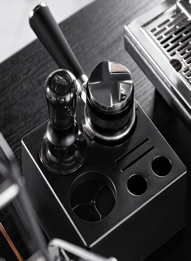 V6 Impact Espresso Tamper - 51MM 15lb/30lb Interchangeable Springs Sound Feedback