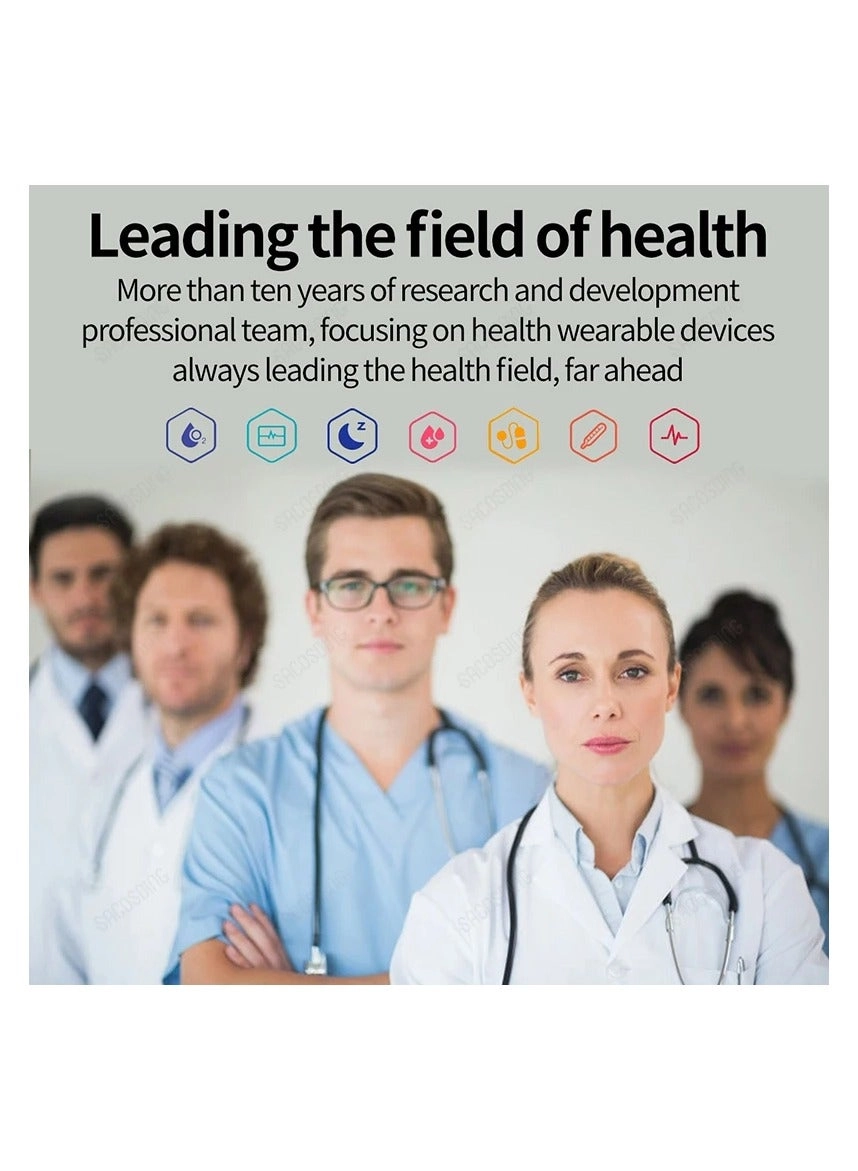 Health Smart Watch - Blood Glucose Monitoring Uric Acid Heart Rate