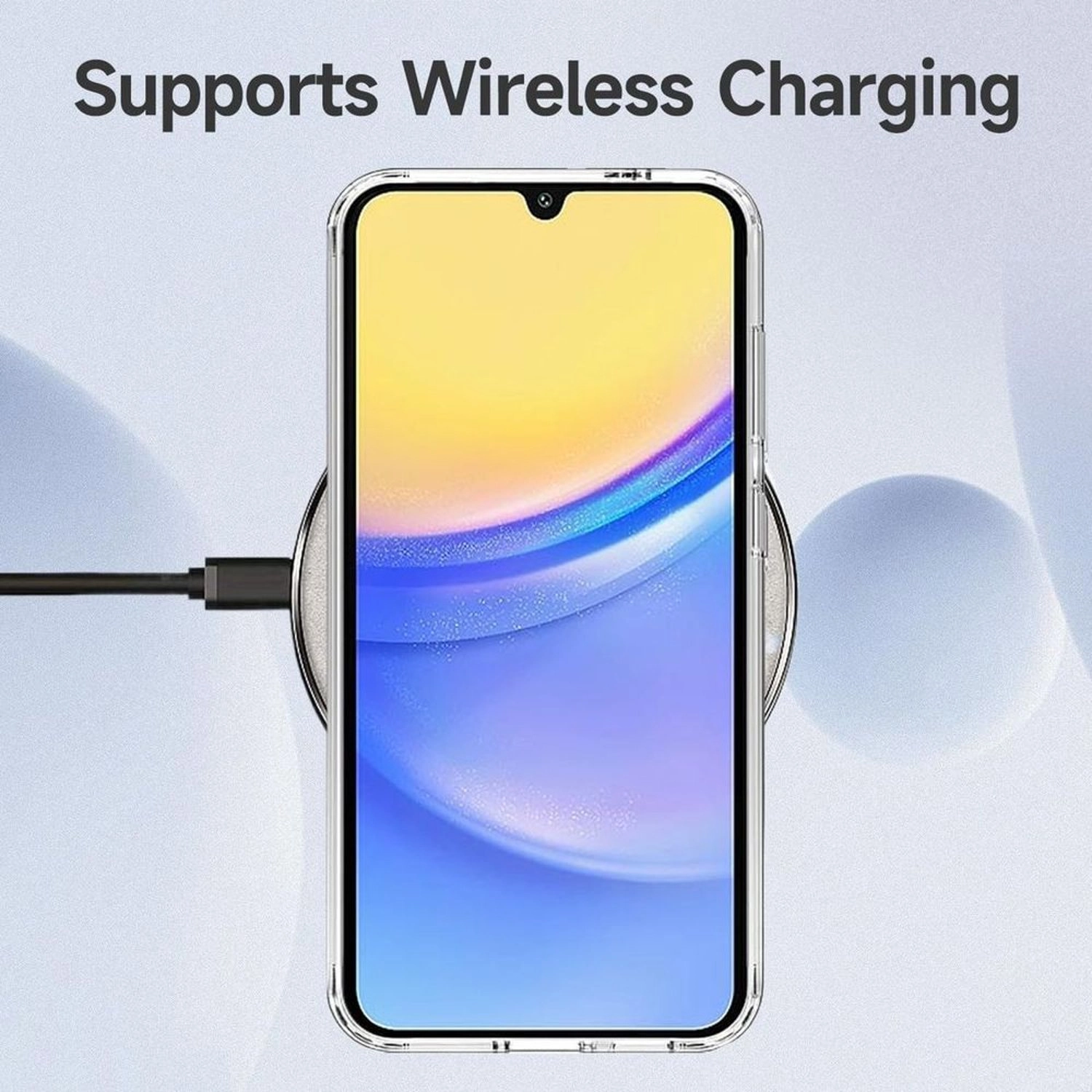 Lucid Case with Screen Protector for Samsung Galaxy A15