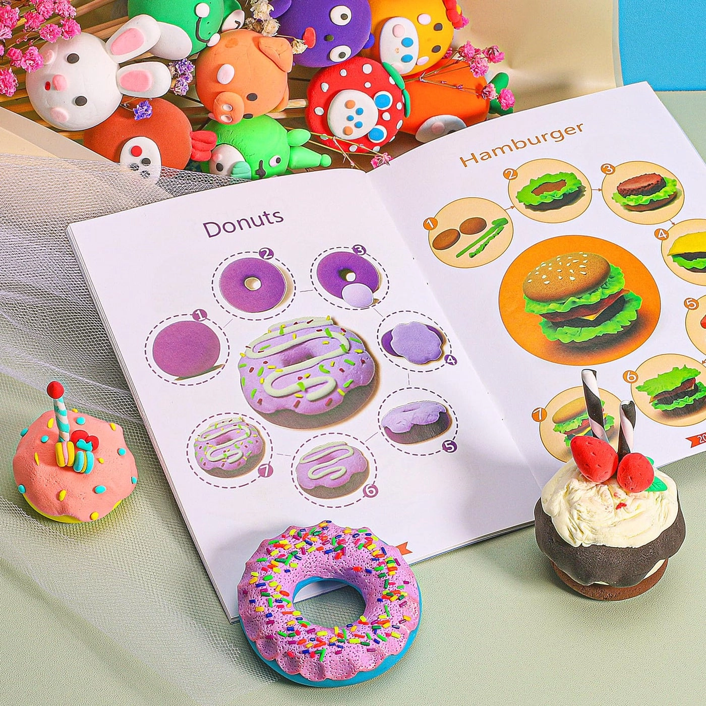 Modeling Clay - Air Dry 50pcs.