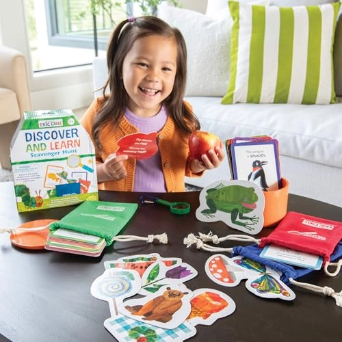 World of Eric Carle Discover & Learn Toddler Scavenger Hunt Game - Ages 3 and up