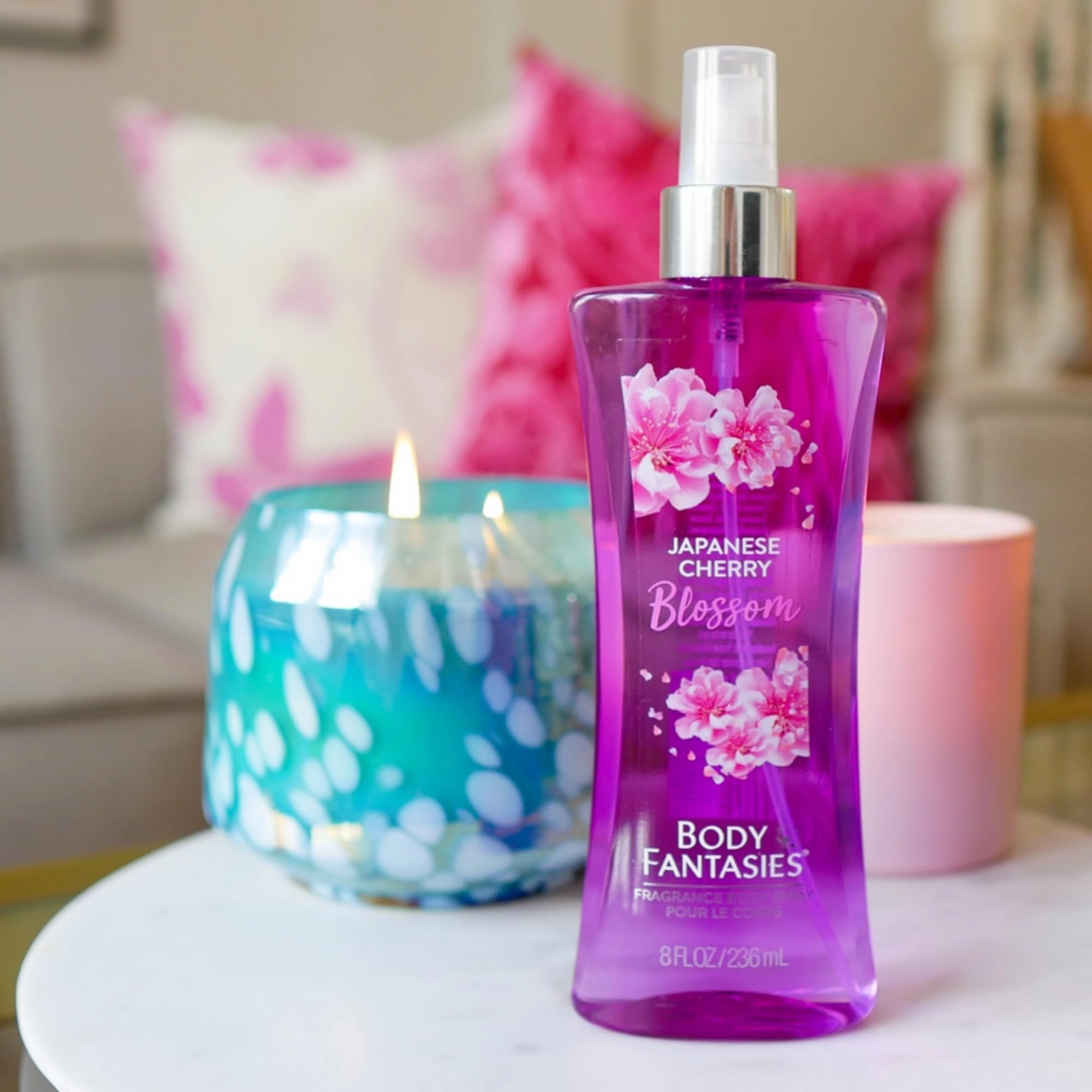 Signature Japanese Cherry Blossom Fragrance Body Spray - 236 ml Japanese Cherry Blossom
