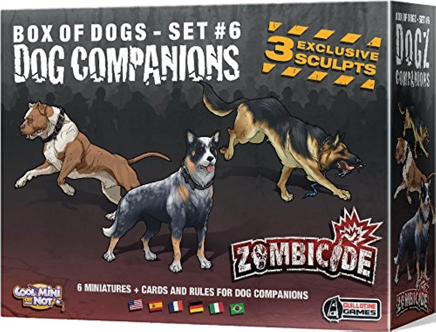 Asmodee Zombicide: Companion Dogs