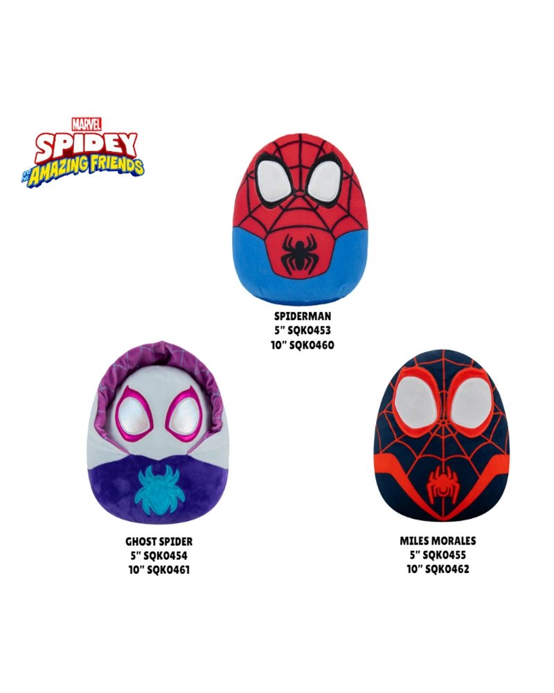 Squishmallows Spidey - 5 inch Multi Colour