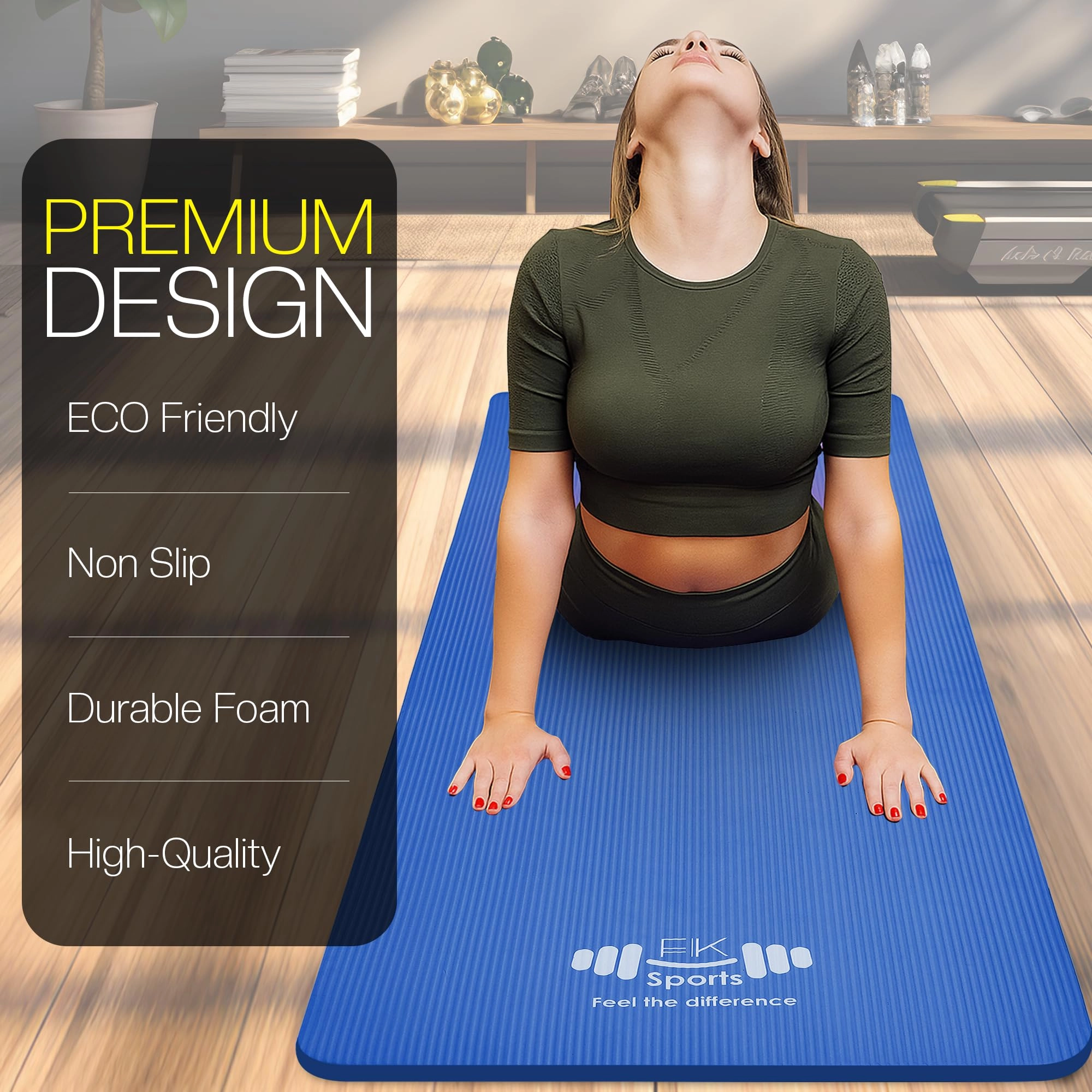 Yoga Mat - Nitrile Butadiene Rubber 20mm