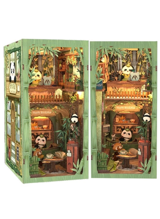 CuteBee Book Nook Kit - DIY 3D Wooden Puzzle