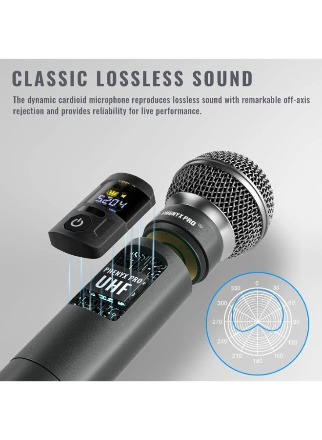 PTU-52-IHIV - Two handheld UHF