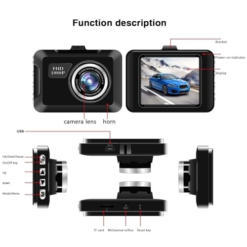 Rear Driving Recorder - 1080P