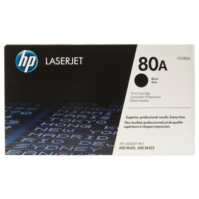 HP 80A - Approx. 2,700 Pages Black
