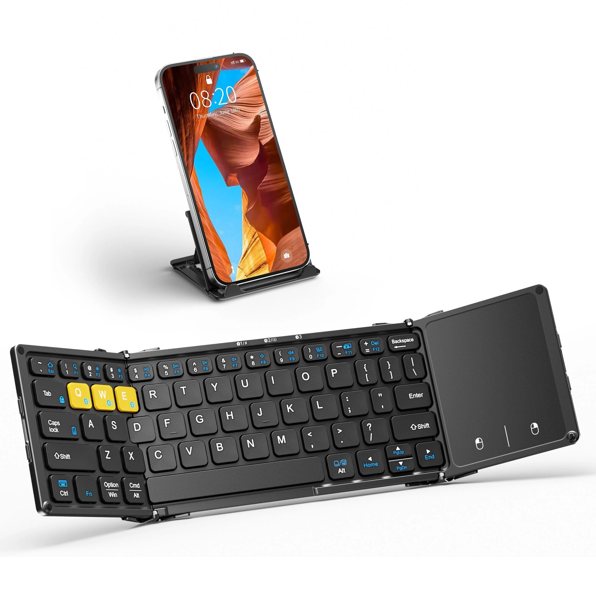 Artciety Foldable Bluetooth Keyboard - Bluetooth RF