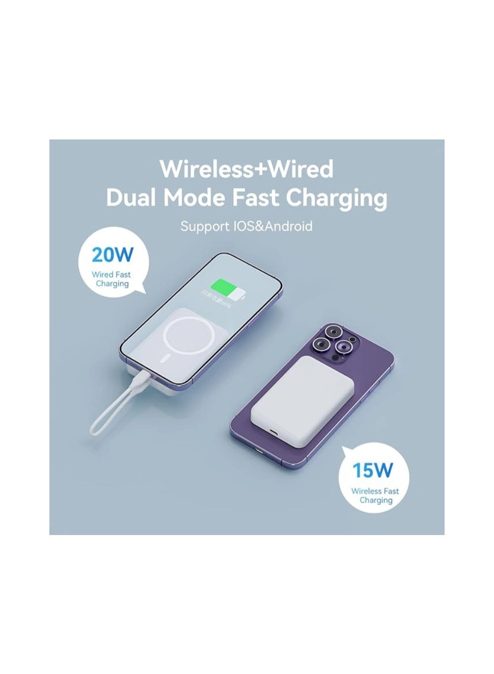 MagSafe Wireless Power Bank - 10000mAh 15W