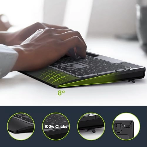 Backlight Keyboard - FR Wireless