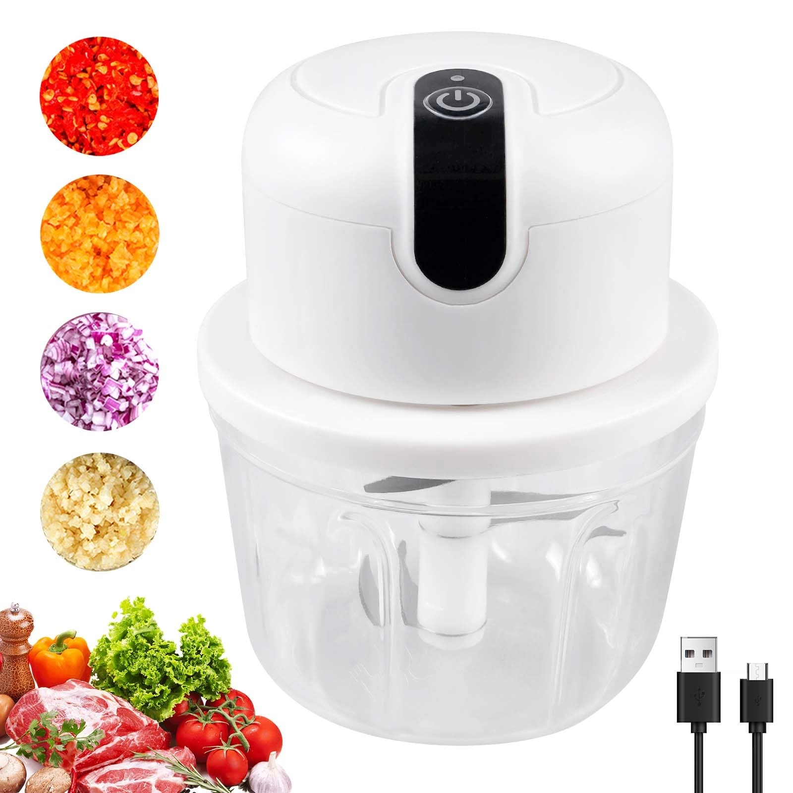 BORDEAG Electric Kitchen Chopper - 300 ml USB