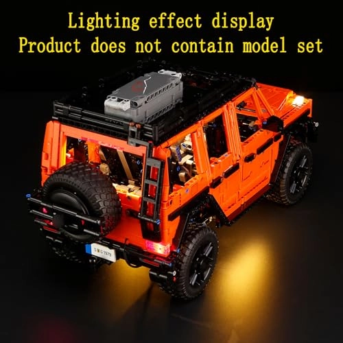 LED Light Kit for LEGO Mercedes-Benz G 500 Professional Line Technic 42177