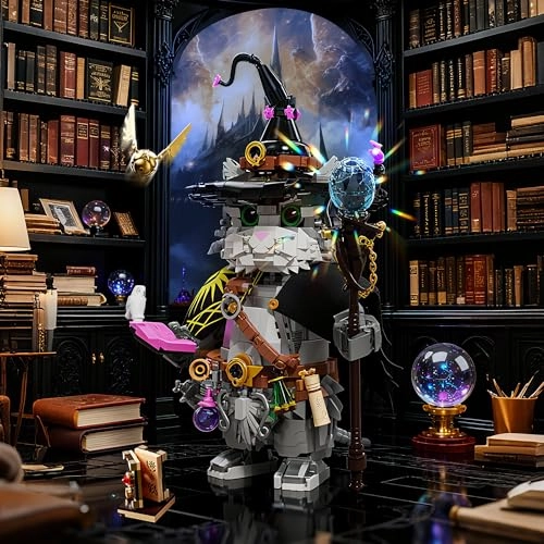 Wizard Cat - 1458pcs