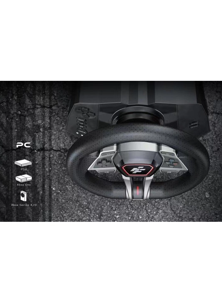 F107 IMOLA Racing Wheel & Pedals - PS5, PS4, Xbox One/X/S, Switch, PC