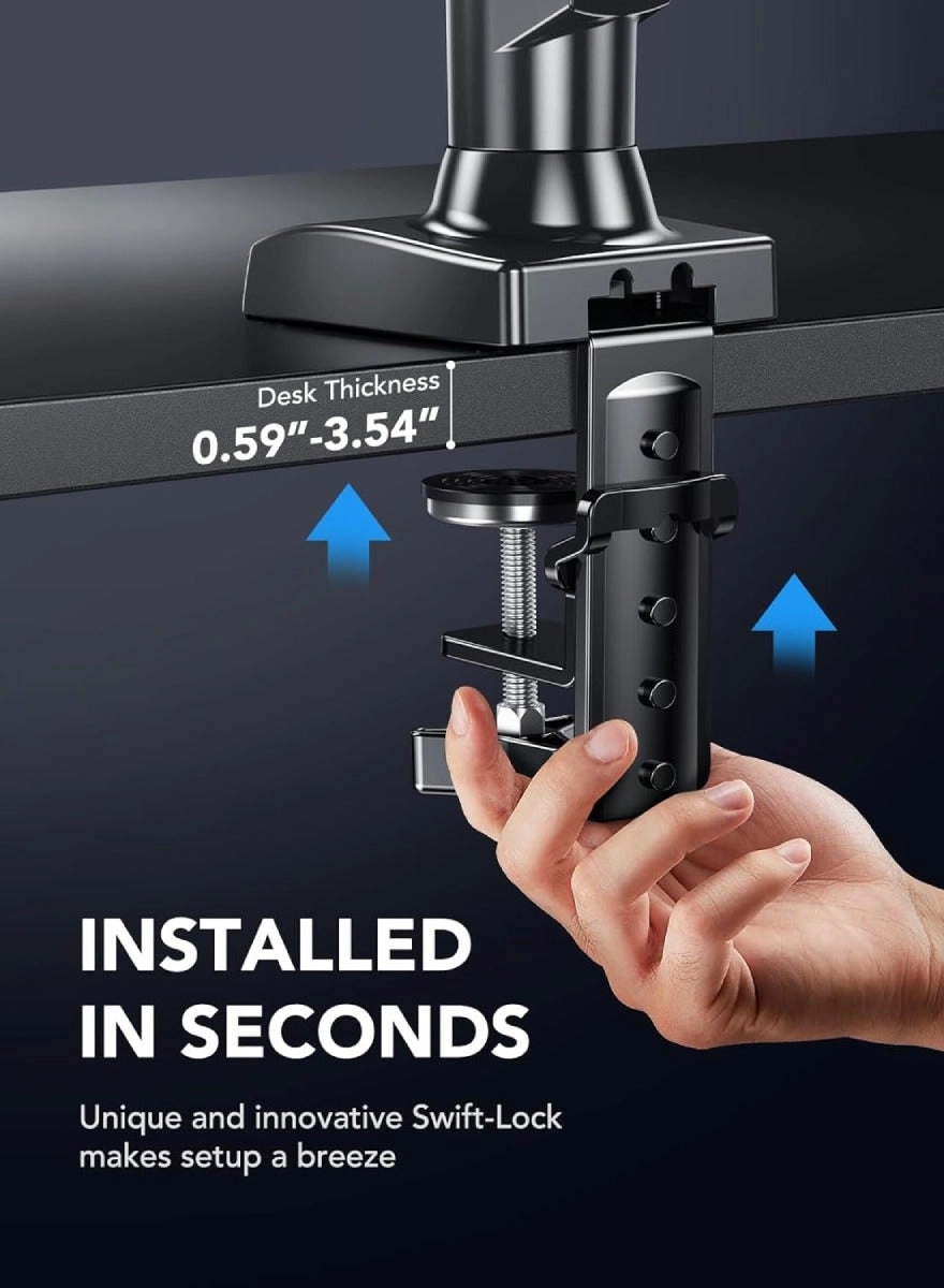 Single Monitor Arm - 13 to 32 Inch 75x75mm 100x100mm
