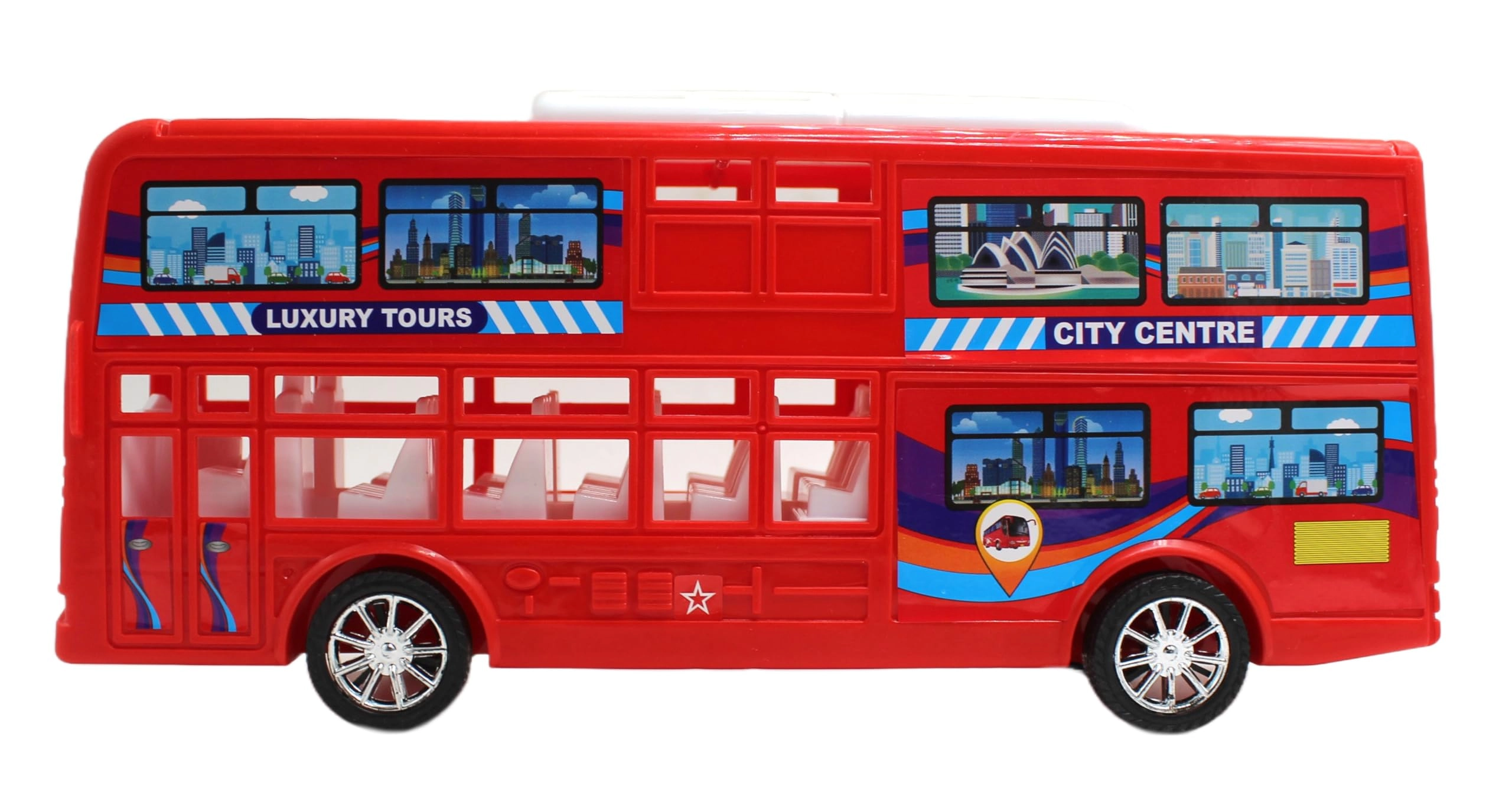 Double Decker Bus - 1 pcs