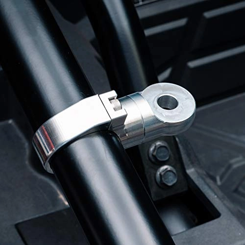 Billet Aluminum Adjustable Whip Mount - 1.75" OD Fits Most 1/2" Whip Bases