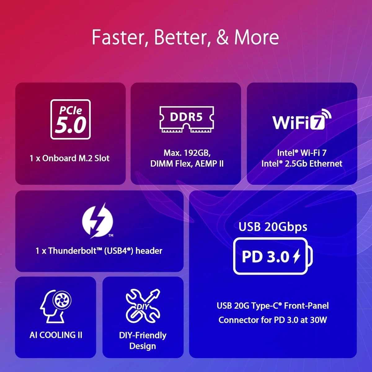 ROG STRIX Z790-E - LGA 1700 DDR5 WiFi 6E