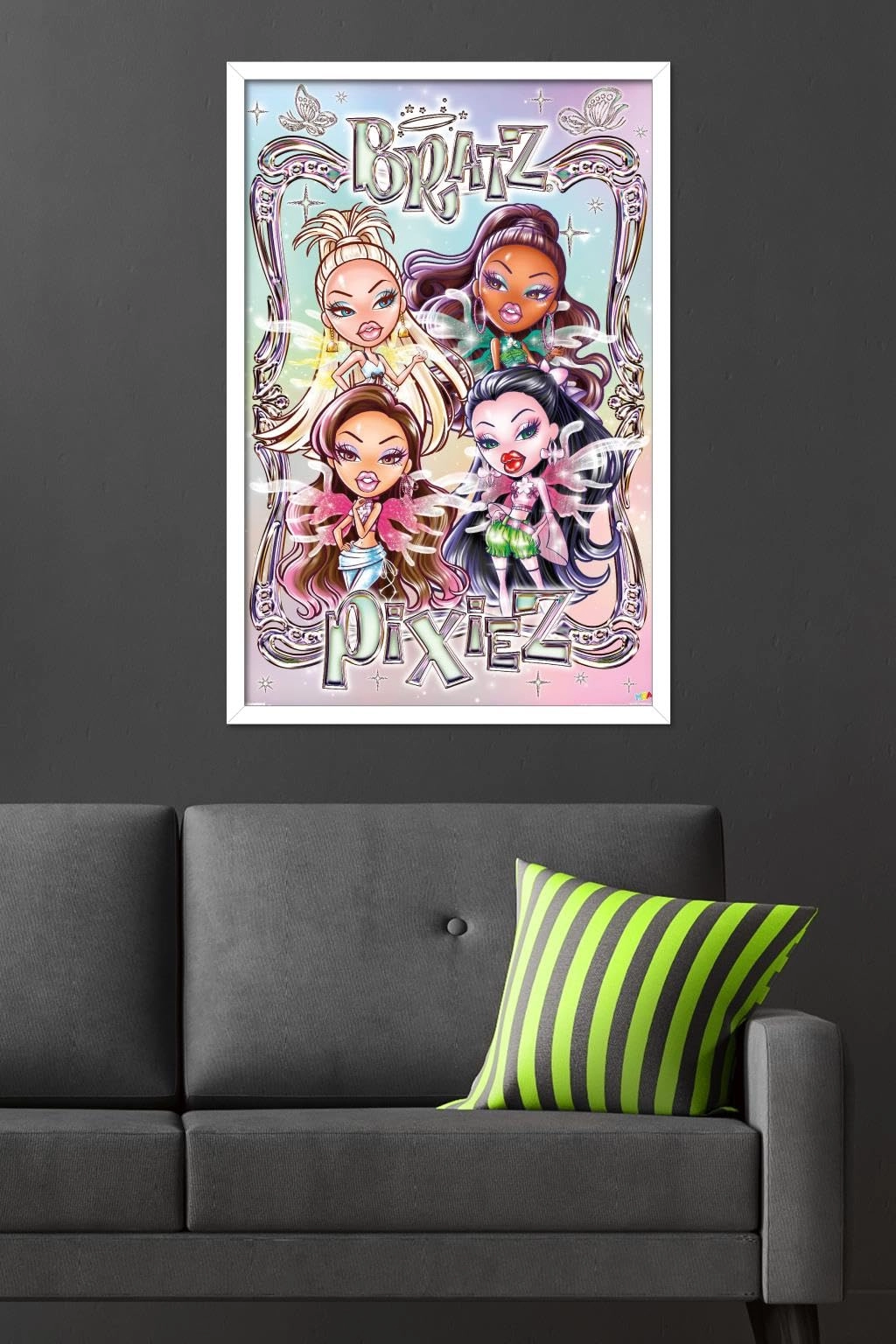 Pixiez Wall Poster - Paper 34"L x 22.4"W