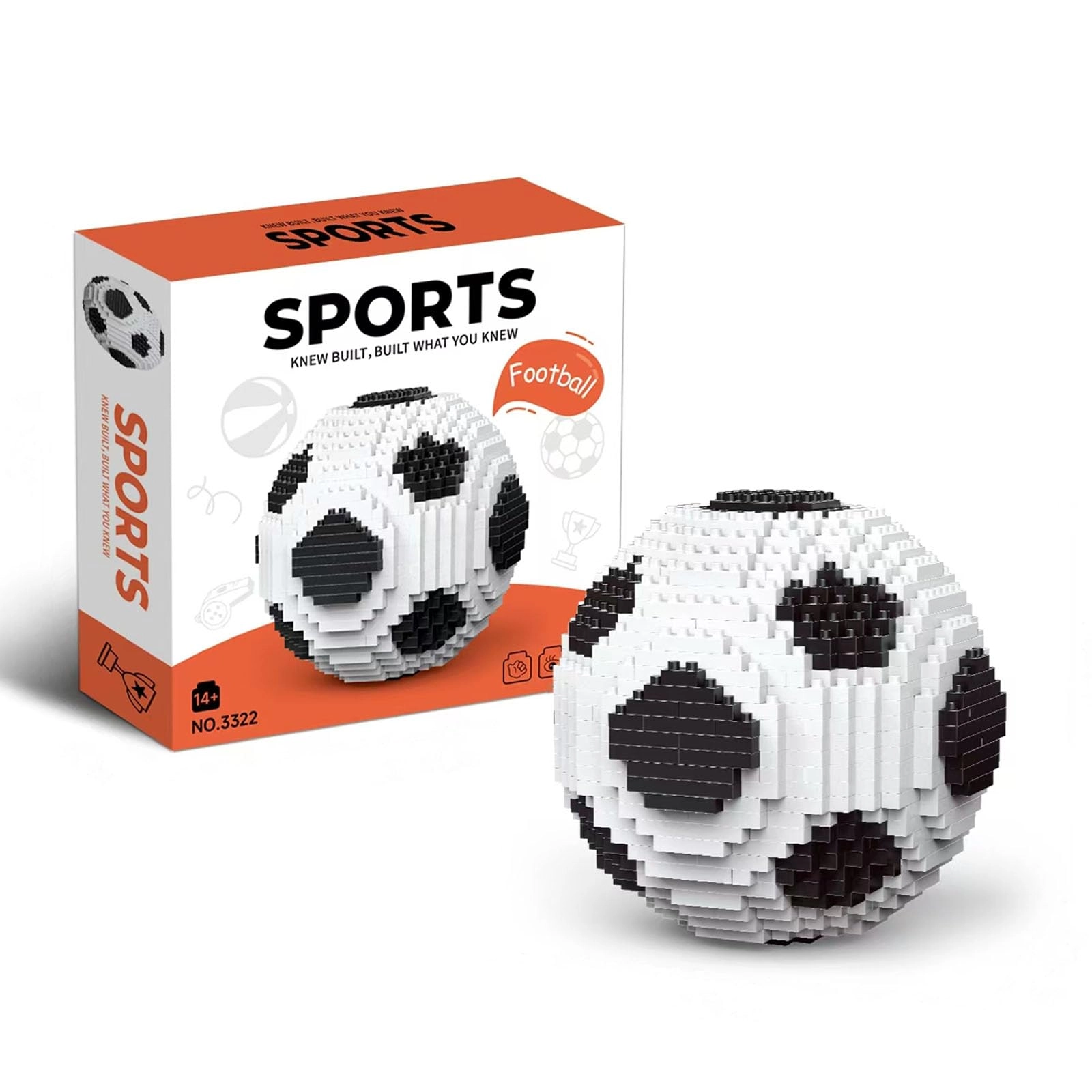 Vziimo Soccer Building Set - Soccer 850 pcs