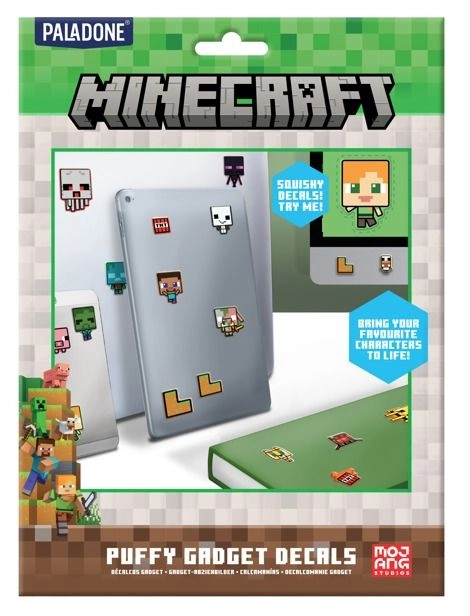 Paladone Minecraft Puffy Gadget Decals