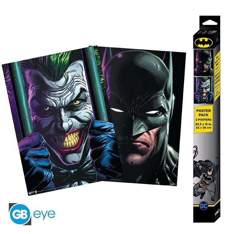 ABYstyle Batman - Laminated paper 52 x 38cm + Joker
