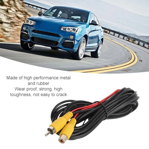 Backup Camera Video Cable - 6M 19.68FT Male to Female
