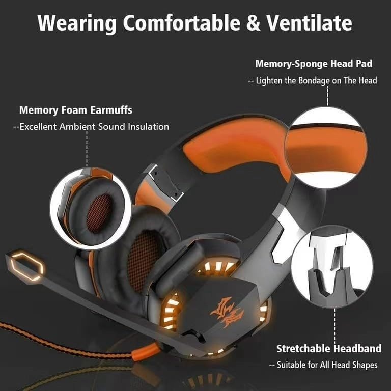 Over Ear Headphones Wired Headphone