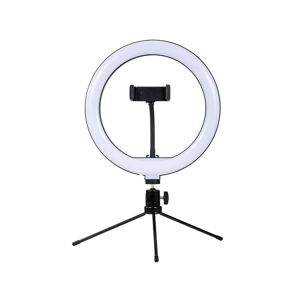 Akzun Trading LED Desktop Video Ring Light - 10inch