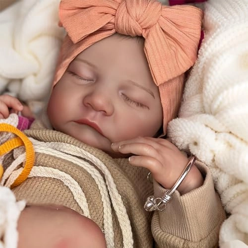 Reborn Baby Doll - 19 Inch Silicone Vinyl Ages 3+