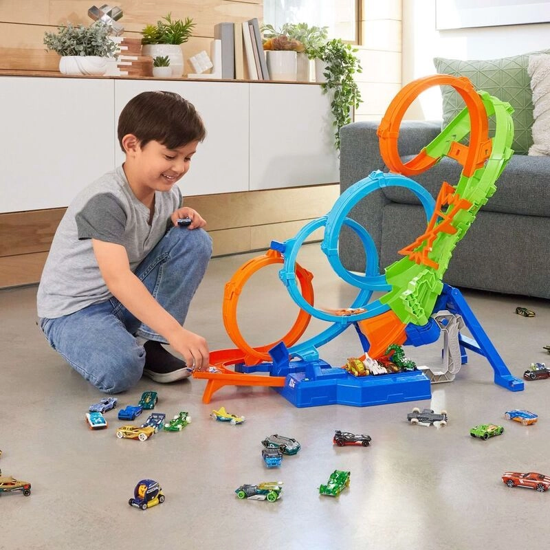 Action 4-Loop Crash-Out Playset - 1.64