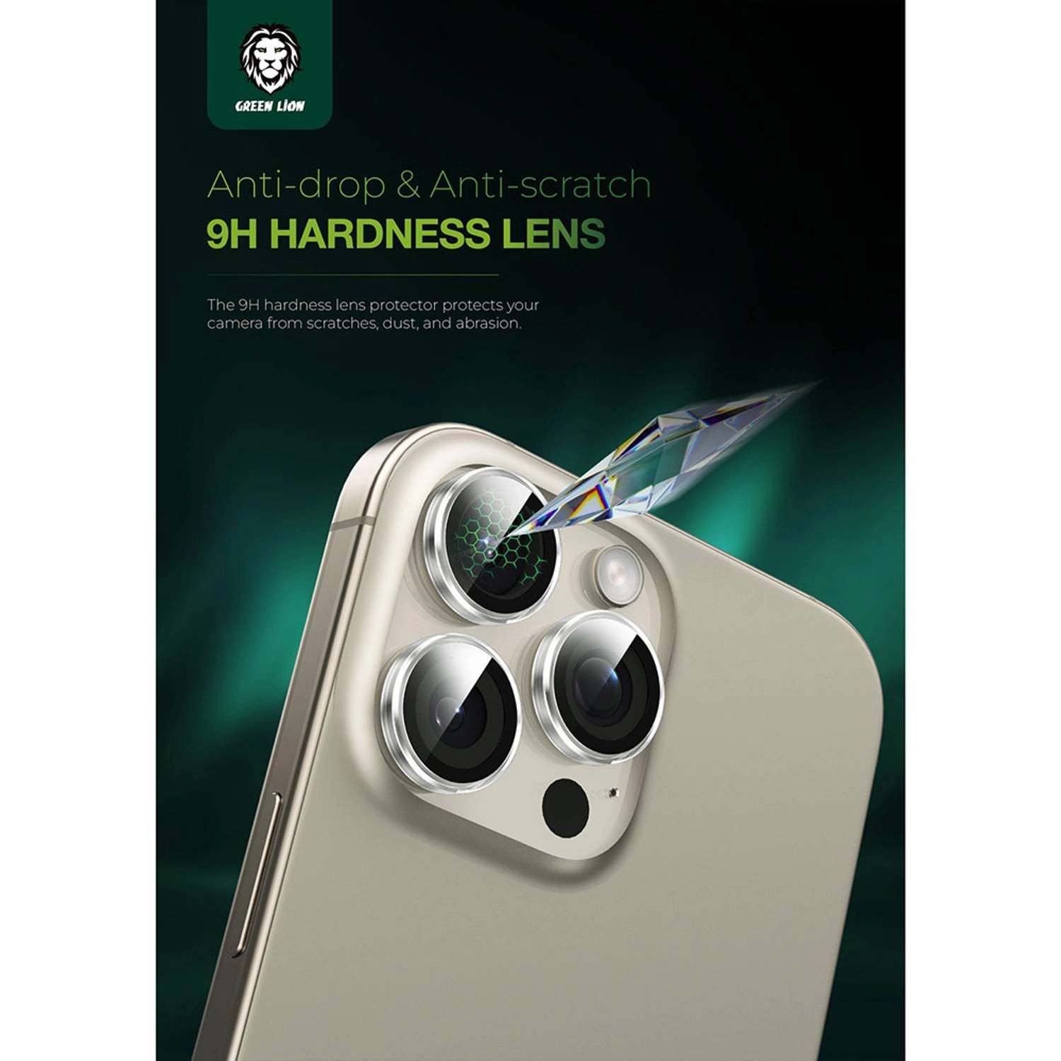 HD Tempered Glass Camera Lens Protector for iPhone 16 Pro / iPhone 16 Pro Max
