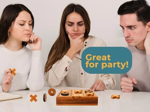 TicTacToe Wooden Puzzle (GP415) - 12 pcs