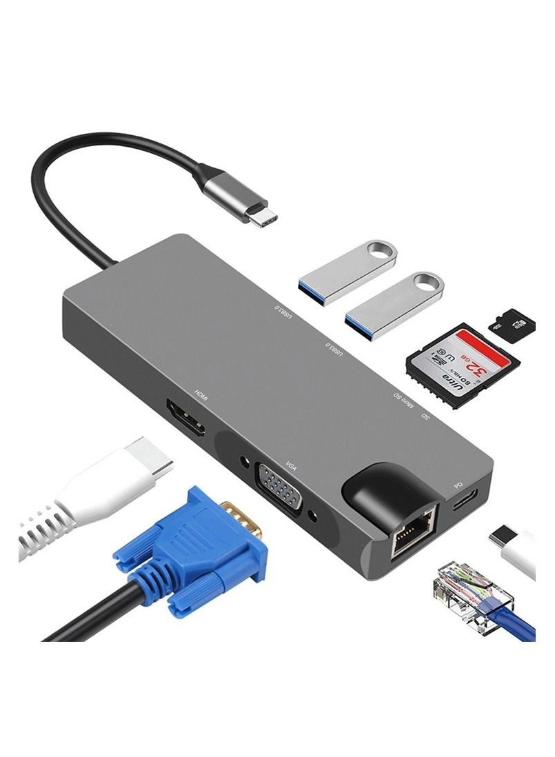 GTSTEVE8IN1 - 8 in 1 4K HDMI Gigabit Ethernet