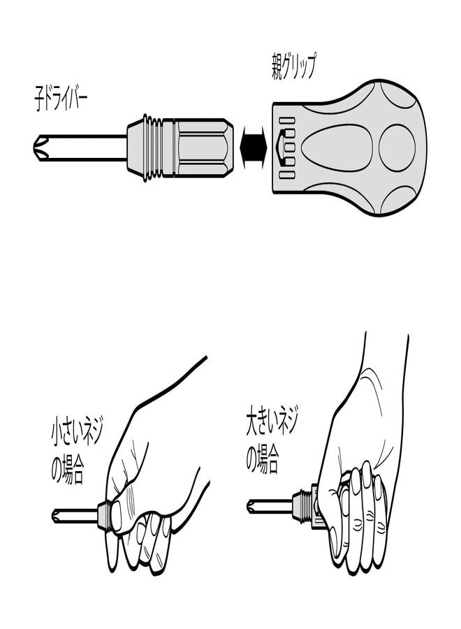TD-812LR Slotted and Phillips Screwdriver Set (12 Pcs)
