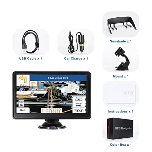 735 GPS Navigator for Trucks - 7 inch 256MB+8GB