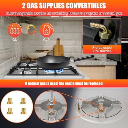 GHSS302 Gas hob