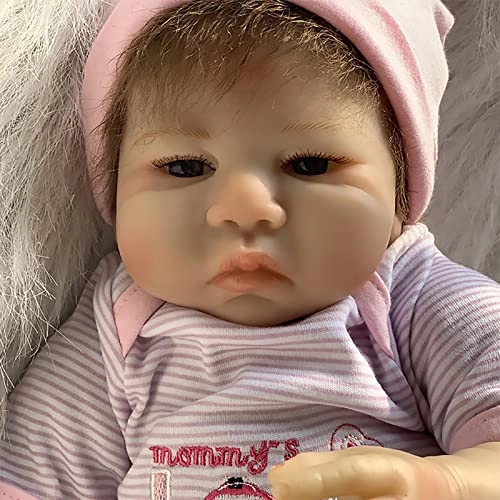 Reborn Baby Doll - 18 Inch 45cm Soft Vinyl Girl