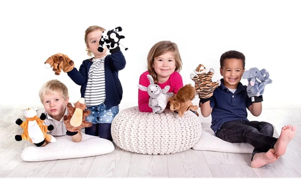 Hand Glove Puppet Tiger - Suitable for 3 years & above