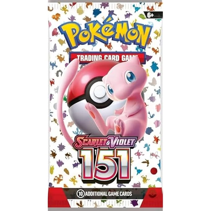 Pokemon Scarlet & Violet 151 Booster Pack - 10pcs