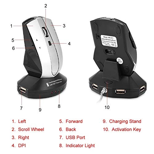 Wireless Gaming Mouse - USB