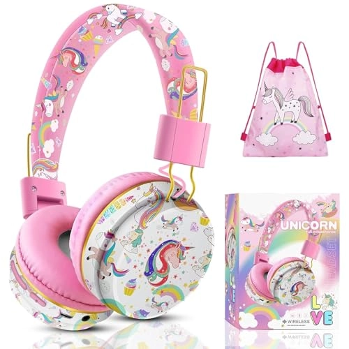 Unicorn - Wireless Headphone + Wristband + Drawstring Bag
