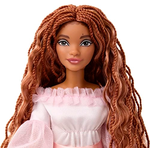 Ariel Fashion Doll - Red Hair Pink Dress Ages 3+